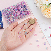 SUNNYCLUE 500Pcs Luminous Transparent Resin Beads RESI-SC0003-51-3