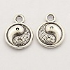 Feng Shui Tibetan Style Alloy Charms Pendants TIBEP-A039-AS-NF-2