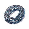 Electroplate Glass Beads Strands EGLA-L030-HR05-3