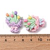 Opaque Resin Cabochons CRES-V001-05-3