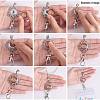 DIY Interchangable Pendant ID Card Holder Necklace Making Kit DIY-SZ0009-84-5