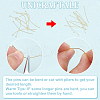Unicraftale 150Pcs 304 Stainless Steel Ball Head Pins STAS-UN0058-93F-G-5