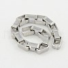 Tarnish Resistant 304 Stainless Steel Venetian Chains CHS-K001-01-4mm-2