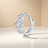 Simple S925 Sterling Silver Hoop Earrings IB1407-2-2