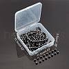ARRICRAFT Non-Magnetic Synthetic Hematite Beads Strands G-AR0002-09-7