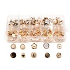1-Hole Plastic Buttons BUTT-WH0017-24-1