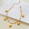 Bohemia Style Ocean Theme 304 Stainless Steel Anklets WG73A42-01-1