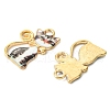 10Pcs Alloy Enamel Pendants ENAM-FS0001-83-2