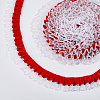 AHADERMAKER Polyester Lace Flower Trim OCOR-GA0001-92-1