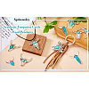  14Pcs 7 Styles Synthetic Turquoise Pendants FIND-TA0003-06-17