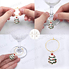 SUNNYCLUE 30Pcs 15 Style Alloy Enamel Pendants PALLOY-SC0003-94-4