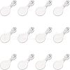 Transparent AS Plastic Pendant Blanks FIND-CA0001-16-1