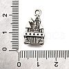 Tibetan Style Alloy Pendants TIBE-L008-55AS-3