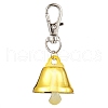 Iron Bell Pendant Decoration HJEW-JM02491-03-1