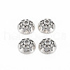 Tibetan Style Alloy Bead Caps TIBEP-T006-13AS-1