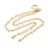 Brass Cable Chain Necklace Making KK-K337-12G-13-1