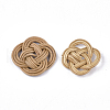 Handmade Reed Cane/Rattan Woven Pendants X-WOVE-T006-129B-2