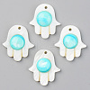 Natural Freshwater Shell Pendants SHEL-S276-102-2