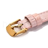Leather Textured Bracelet Straps Slide Wristbands for Slide Charms AJEW-K232-01G-09-5