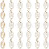 SUPERFINDINGS 60Pcs Natural Cowrie Shell Pendants FIND-FH0004-87-1