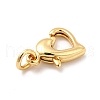 Rack Plating Brass Lobster Claw Clasps KK-K270-23G-2