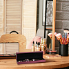 Rectangle PU Leather Necklace  Storage Boxes with Velvet Inside CON-WH0094-31D-01-6