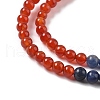 Chakra Natural Yellow Jade & Crystal Quartz & Green Aventurine & Rose Quartz & Carnelian & Sodalite & Amethyst Beads Strands G-NH0002-E03-4mm-5