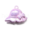 UV Plating Acrylic Pendants OACR-S043-09B-1