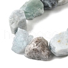 Natural Aquamarine Beads Strands G-S386-C18-4