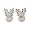 Non-Tarnish 201 Stainless Steel Pendants STAS-Q245-09P-1