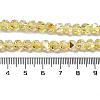 Electroplate Glass Beads EGLA-L018-B-AB06-4