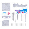 Boutigem DIY Pendants Silicone Molds DIY-BG0001-55-1