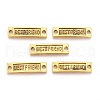 Tibetan Style Links connectors for Friendship X-TIBE-4270-AG-FF-1