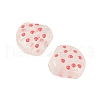 Transparent Glass Beads GLAA-B024-02A-2