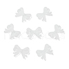 Frosted Transparent Acrylic Beads OACR-I014-02-1