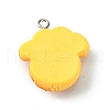 Opaque Resin Imitation Food Pendants RESI-R436-04D-2