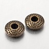 Tibetan Style Alloy Spacer Beads X-TIBEB-R011-AB-LF-2
