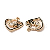 Alloy Enamel Pendants FIND-G048-23KCG-2