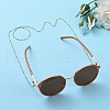304 Stainless Steel Satellite Chains Eyeglasses Chains X-AJEW-EH00073-3