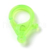 Transparent Plastic Lobster CLaw Clasps KY-H005-A07-3