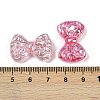 UV Plating Transparent Acrylic Beads MACR-L007-04B-3