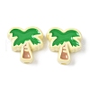 10Pcs Acrylic Enamel Beads OACR-H048-01A-01-1