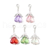 Angel Transparent Acrylic Pendant Decorations HJEW-JM03459-01-2