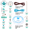   DIY Gemstone Earring & Bracelet & Necklace Making Kit DIY-PH0009-10-2