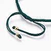 Nylon Cord Bracelet Making MAK-F024-04-G-3