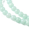Natural Malaysia Jade Beads Strands G-A146-4mm-B06-01-3