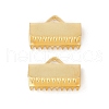 304 Stainless Steel Ribbon Crimp Ends STAS-E471-05L-G-1