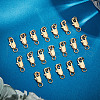 Beebeecraft 20Pcs Brass Lobster Claw Clasps KK-BBC0015-01B-G-4