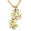201 Stainless Steel Pendant Necklaces NJEW-T009-JN130-40-2-1