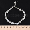 Natural Moonstone Beads Bracelets for Women BJEW-H623-02S-05-5